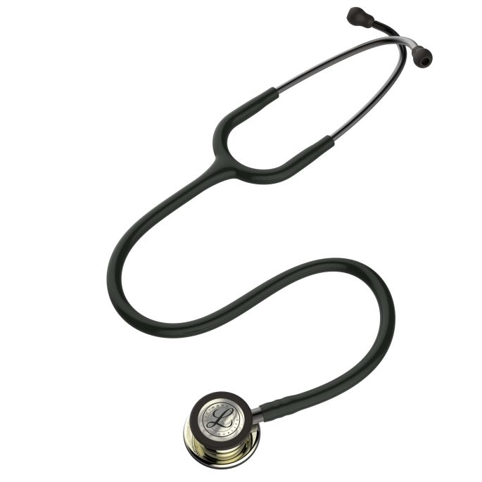 3M Littmann Classic III Monitoring Stethoscoop Zwart | Champagne