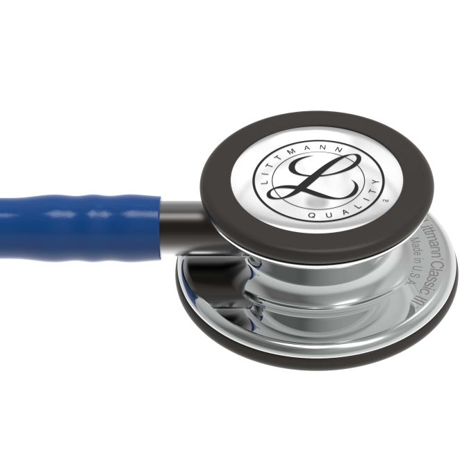 3M Littmann Classic III Monitoring Stethoscoop Marine Blauw | Spiegel