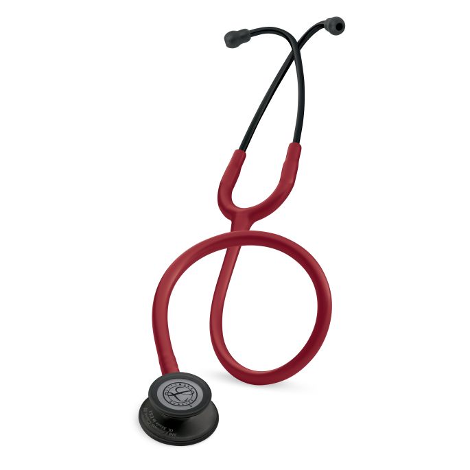 3M Littmann Classic III Monitoring Stethoscoop Bordeaux | Zwart