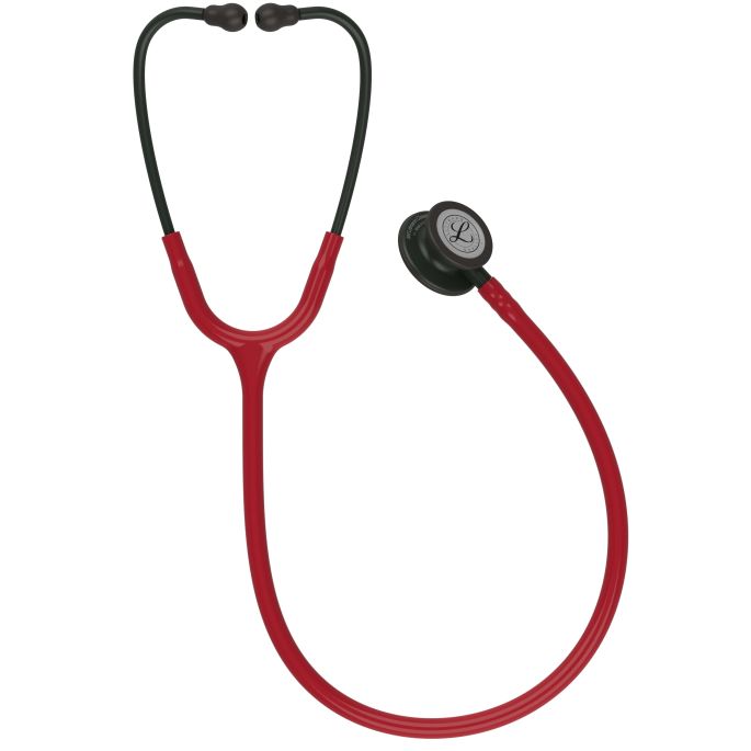 3M Littmann Classic III Monitoring Stethoscoop Bordeaux | Zwart
