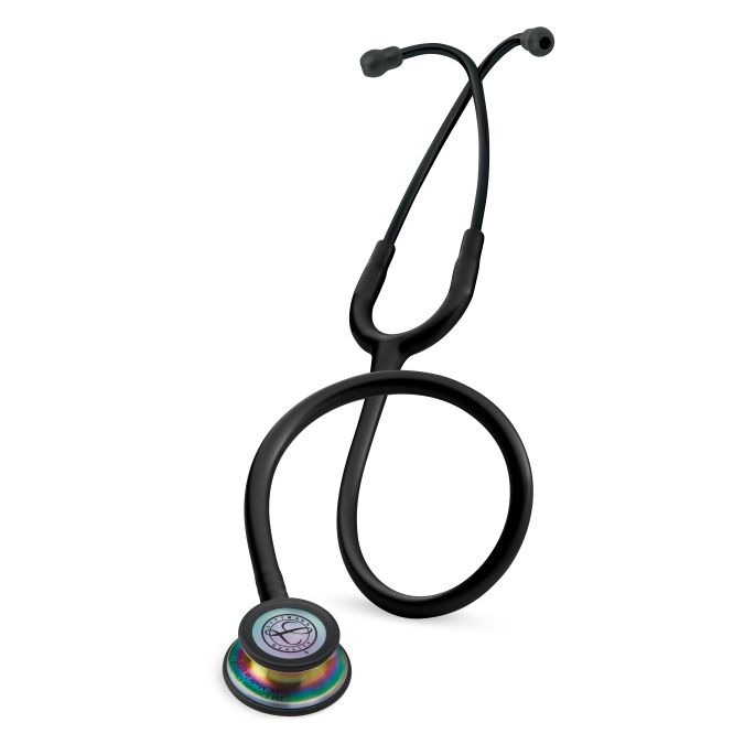 3M Littmann Classic III Monitoring Stethoscoop Zwart | Rainbow