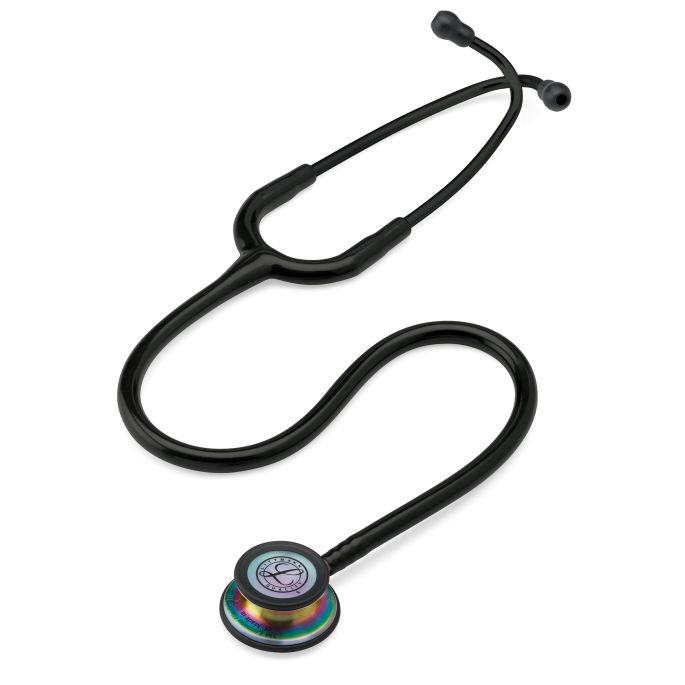 3M Littmann Classic III Monitoring Stethoscoop Zwart | Rainbow