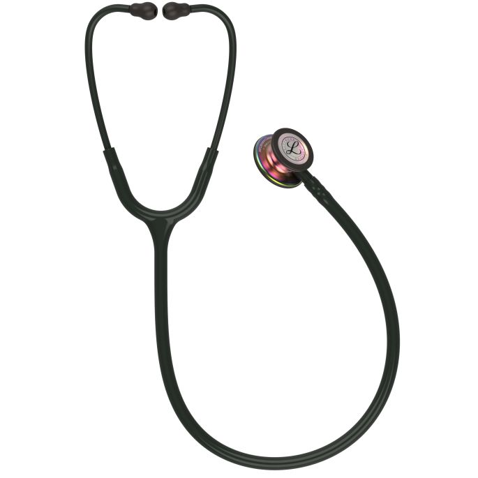 3M Littmann Classic III Monitoring Stethoscoop Zwart | Rainbow