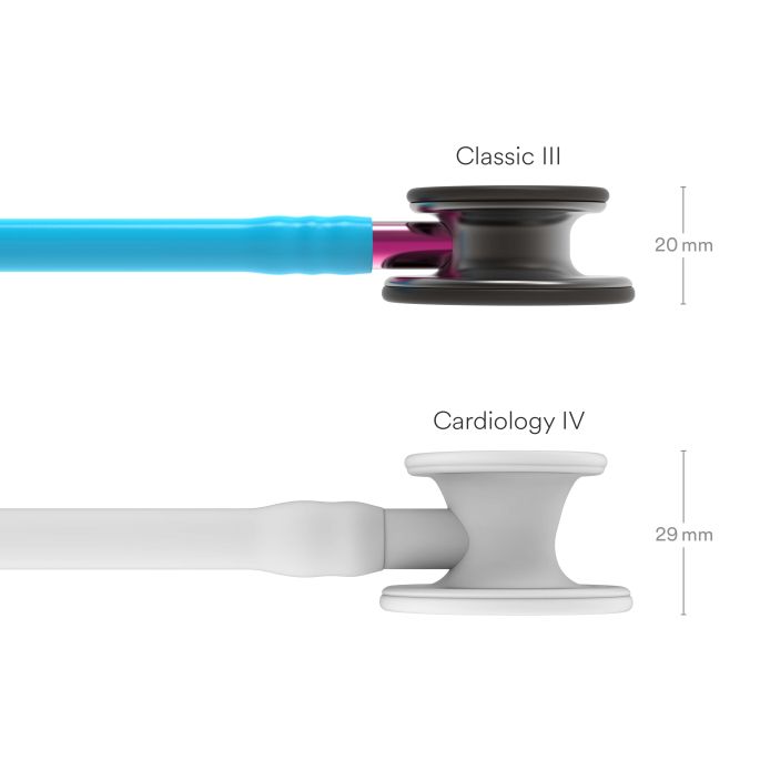 3M Littmann Classic III Monitoring Stethoscoop Turquoise | Smoke