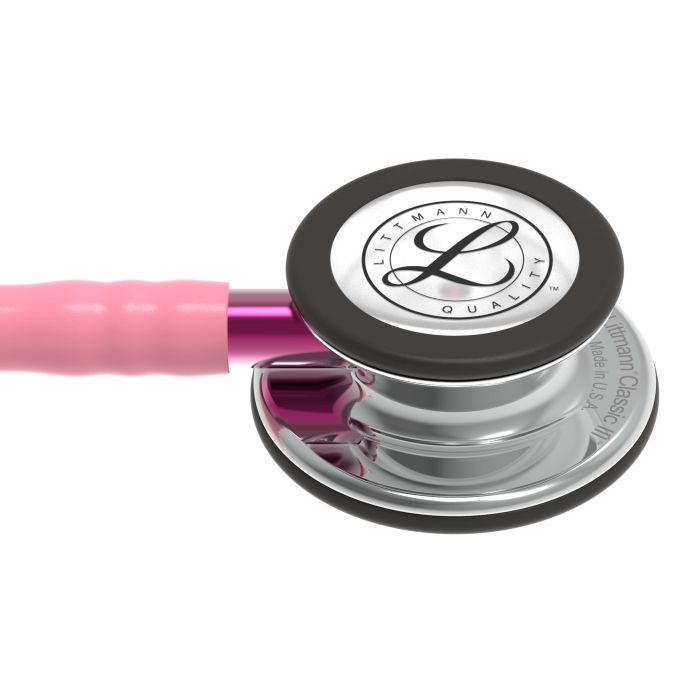 3M Littmann Classic III Monitoring Stethoscoop Parel Roze | Spiegel