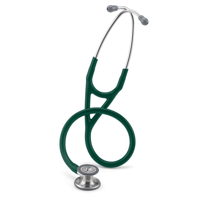3M Littmann Cardiology IV Diagnostic Stethoscoop Jagers Groen | Rvs Geborsteld