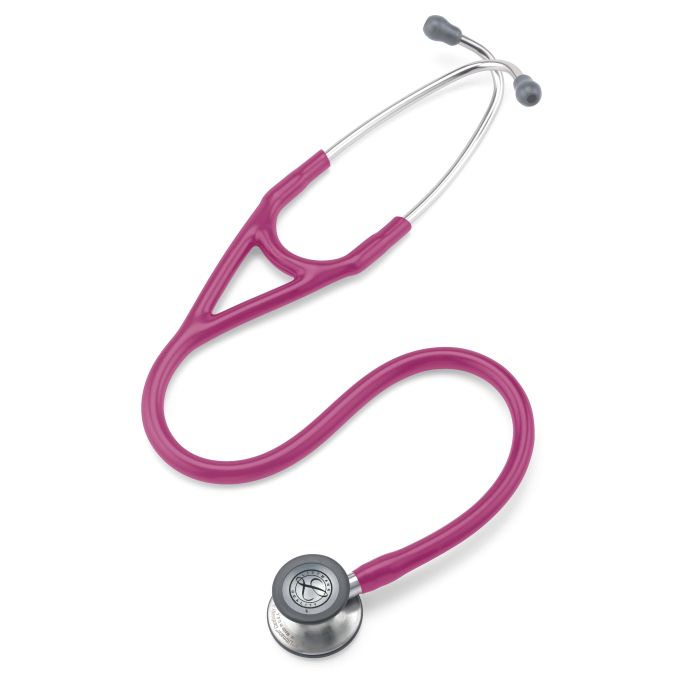 3M Littmann Cardiology IV Diagnostic Stethoscoop Framboos | Rvs Geborsteld