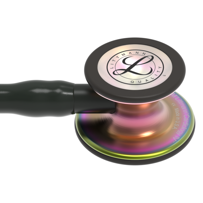 3M Littmann Cardiology IV Diagnostic Stethoscoop Zwart | Rainbow
