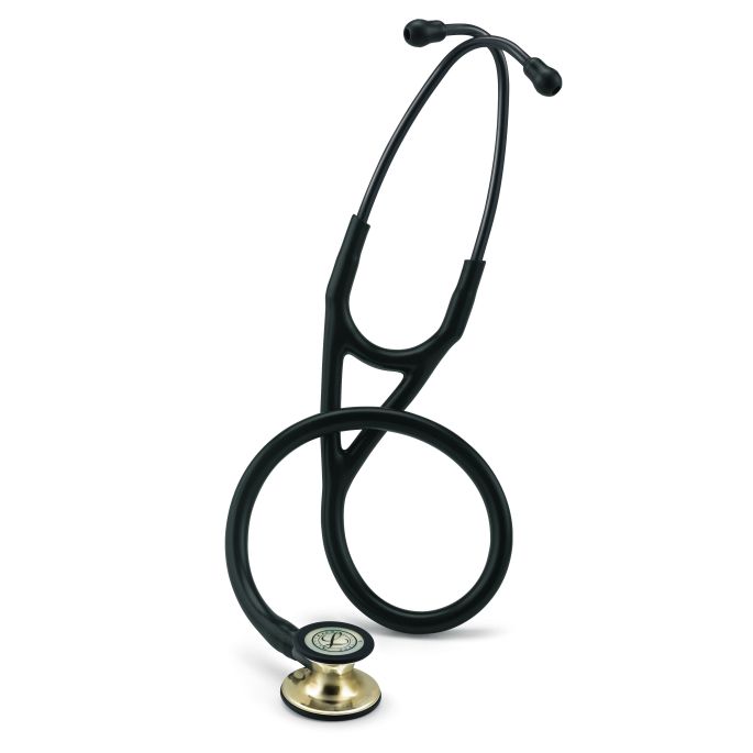 3M Littmann Cardiology IV Diagnostic Stethoscoop Zwart | Champagne