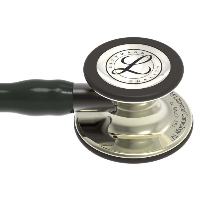 3M Littmann Cardiology IV Diagnostic Stethoscoop Zwart | Champagne