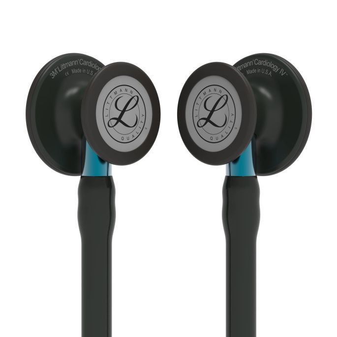 3M Littmann Cardiology IV Diagnostic Stethoscoop Zwart | Blauw