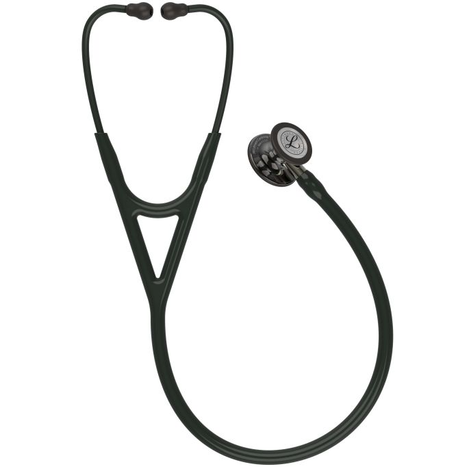 3M Littmann Cardiology IV Diagnostic Stethoscoop Zwart | Smoke Glans | Champagne