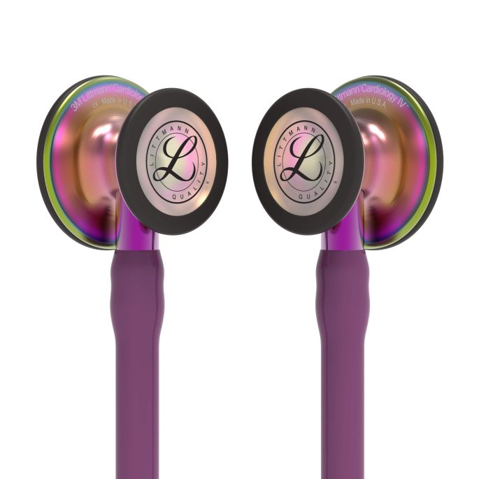 3M Littmann Cardiology IV Diagnostic Stethoscoop Pruim | Rainbow