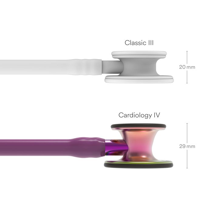 3M Littmann Cardiology IV Diagnostic Stethoscoop Pruim | Rainbow