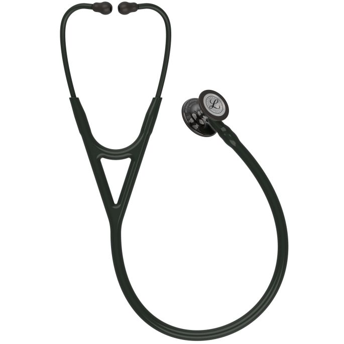 3M Littmann Cardiology IV Diagnostic Stethoscoop Zwart | Smoke Glans