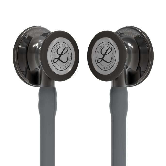 3M Littmann Cardiology IV Diagnostic Stethoscoop Grijs | Smoke Glans