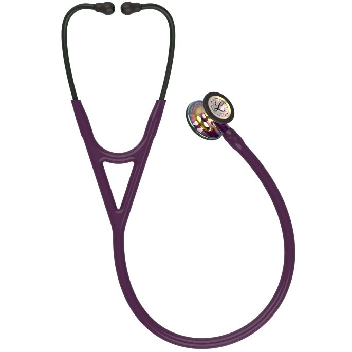 3M Littmann Cardiology IV Diagnostic Stethoscoop Pruim | Rainbow Glans
