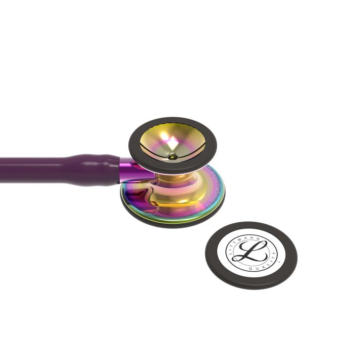 3M Littmann Cardiology IV Diagnostic Stethoscoop Pruim | Rainbow Glans