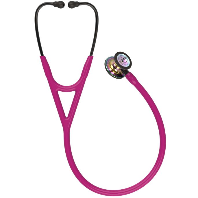 3M Littmann Cardiology IV Diagnostic Stethoscoop Framboos | Rainbow Glans