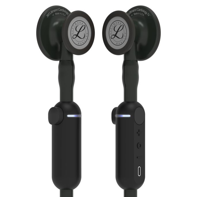3M Littmann CORE Digital Stethoscoop Zwart | Mat