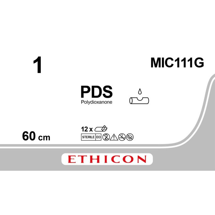 PDSII violet Endoloop 1, MIC111G, 12 stuks