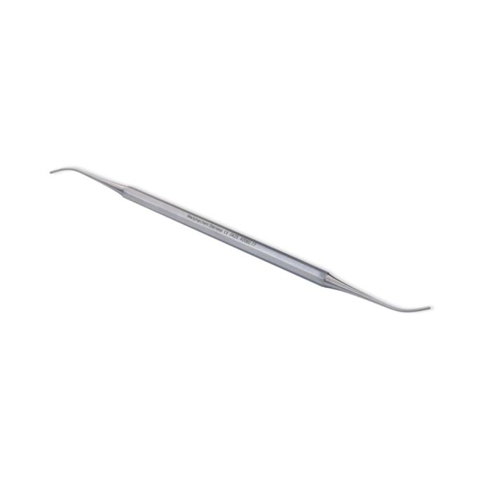 Tamponnagehaak, dubbelzijdig, 17 cm RVS