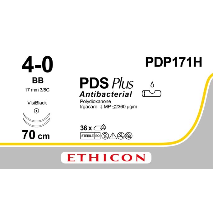 PDS Plus violet 4-0, BB VB naald, PDP171H, 36 stuks