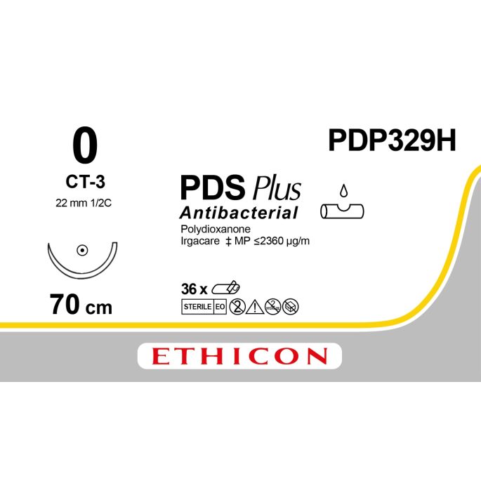PDS Plus violet 0, CT-3 naald, PDP329H, 36 stuks