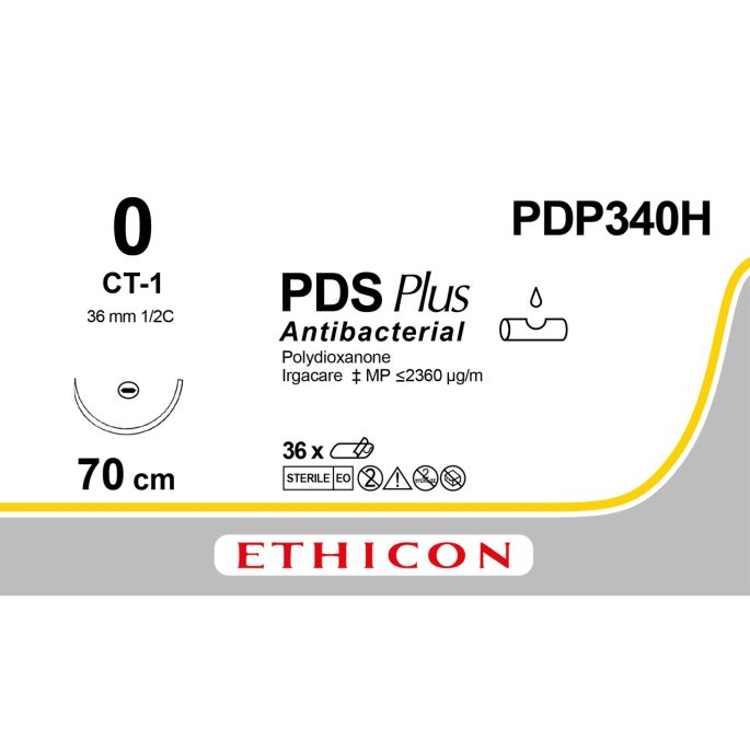 PDS Plus violet 0, CT-1 naald, PDP340H, 36 stuks