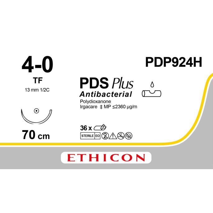 PDS Plus violet 4-0, TF naald, PDP924H, 36 stuks