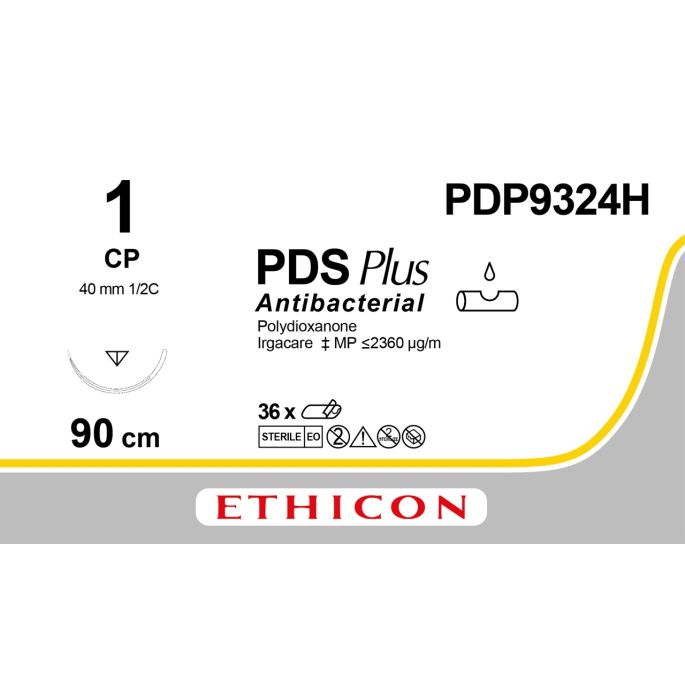 PDS Plus violet 1, CP naald, PDP9324H, 36 stuks