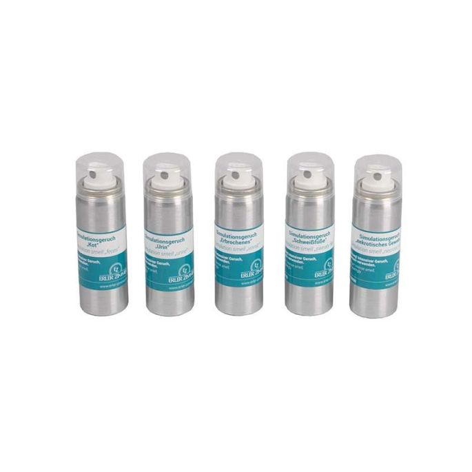 Simulatiegeuren, complete set, 5 geuren