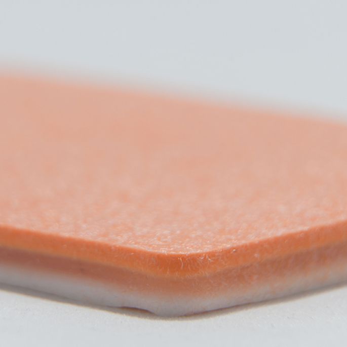 3-laags RealLayer-hechtdraad zonder vaten Lichte huid