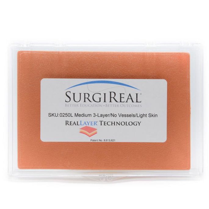 3-laags medium RealSuture-hechtpad LightSkin