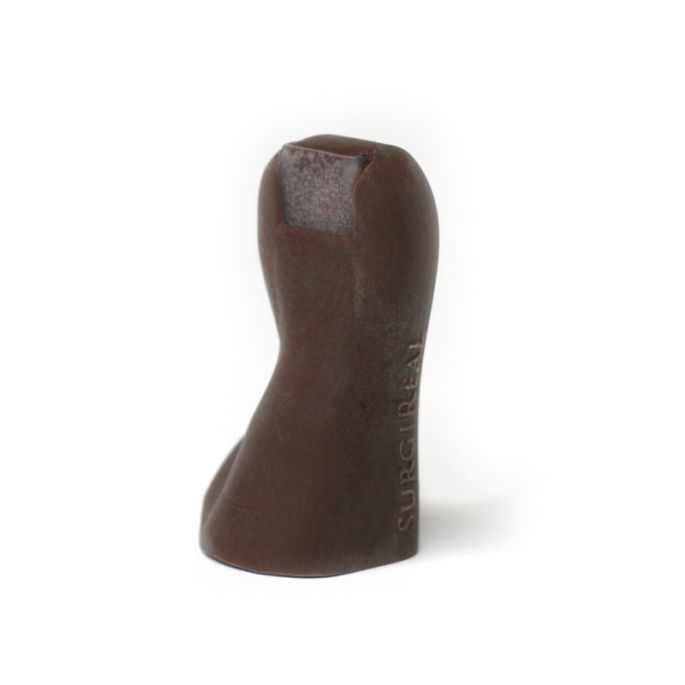 Ingegroeide teennagelmodel, donkere huid