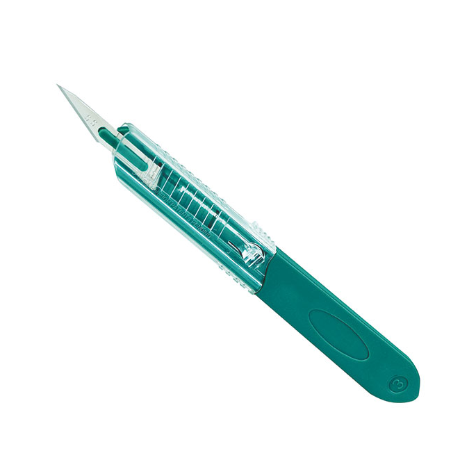 Scalpels met veiligheid systeem fig 15, 10 stuks