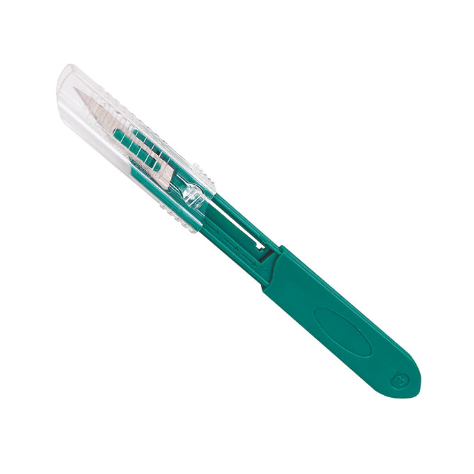 Scalpels met veiligheid systeem fig 11, 10 stuks