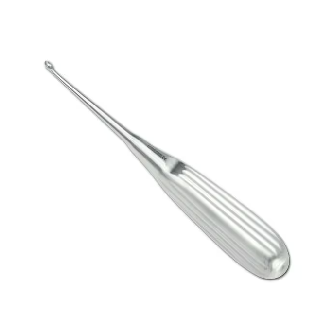 Volkmann scherpe lepel #0000 = diam. 1 mm, RVS