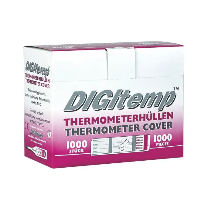 SOFT TEMP thermometerhoesjes met glijmiddel, 100 stuks