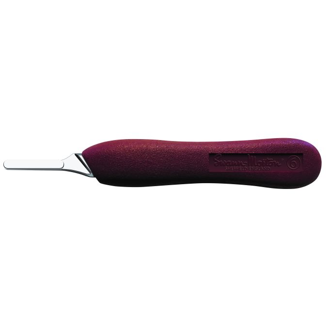 Swann Morton ergonomisch heft RVS, nr. 6 (polypropyleen)