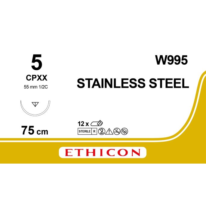 Stainless Steel Sil 5, CPXX naald, W995, 12 stuks
