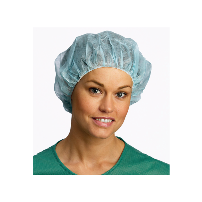 Basismuts Annie gemengde kleuren met elastiek L (zonder latex), per 150 stuks