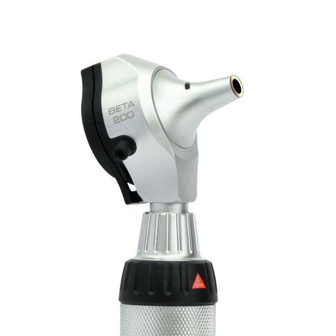 HEINE BETA 200 F.O. LED otoscoop kit met 2,5V BETA batterijhandvat en accessoires