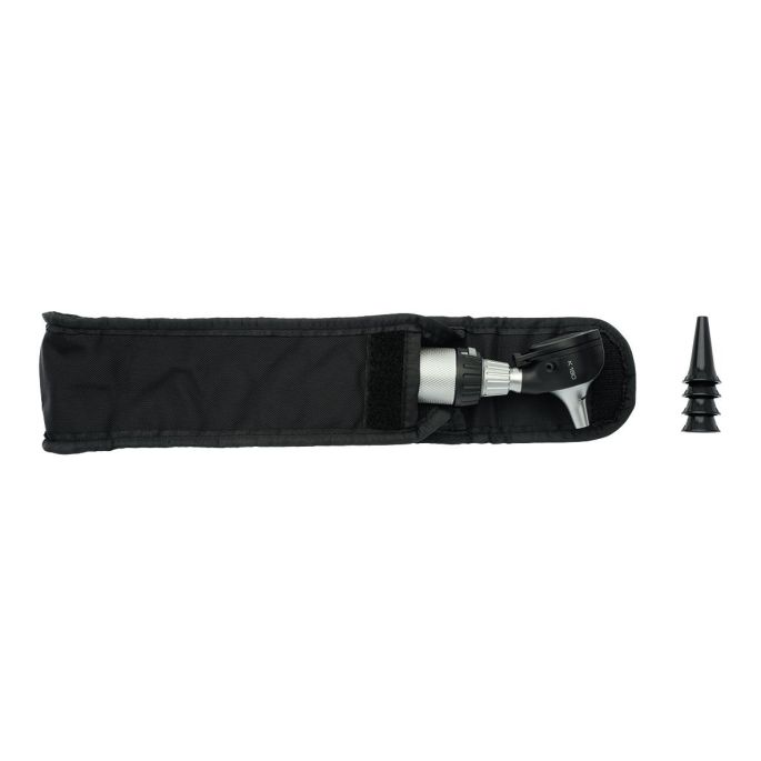 HEINE K180 F.O. LED otoscoop set met 2,5V BETA batterijhandvat en zachte pouch