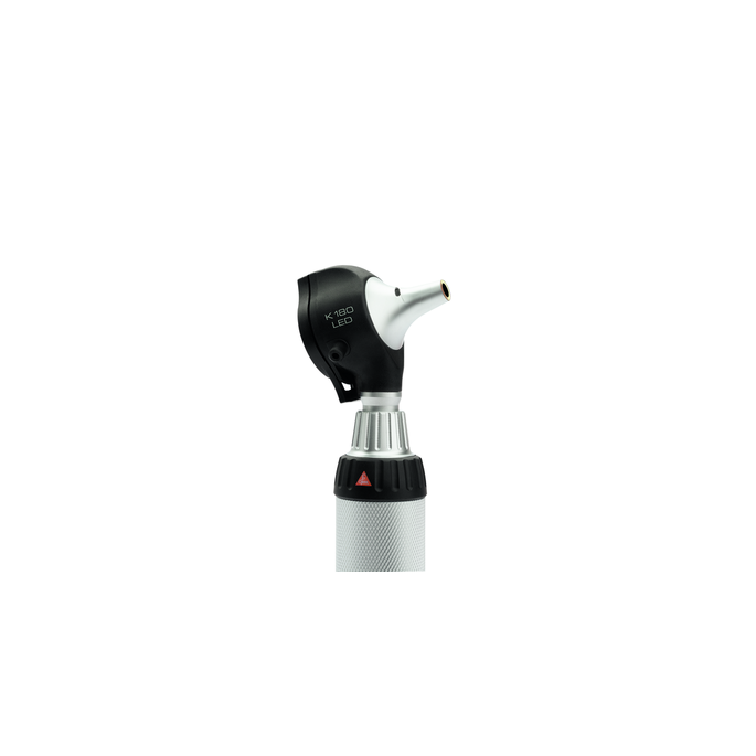 HEINE K180 LED F.O. otoscoopset 3,5 V met BETA4 USB oplaadbaar handvat, USB-snoer en plug-in voeding