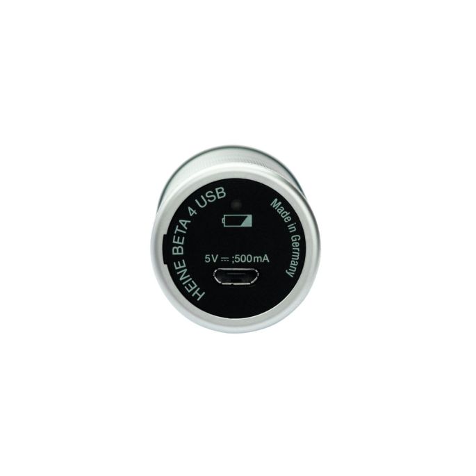 HEINE K180 F.O. LED otoscoop set met BETA4 USB-oplaadbare handgreep + USB-snoer + plug-in voeding