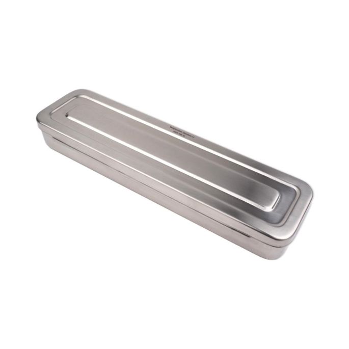 Instrumentendoos RVS 32 x 8 x 4 cm