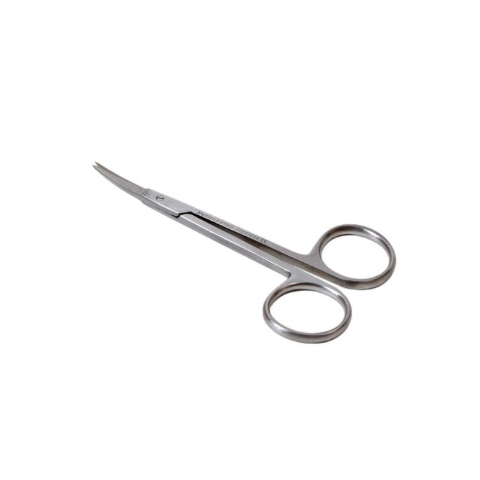 Irisschaar spits/spits gebogen 9 cm