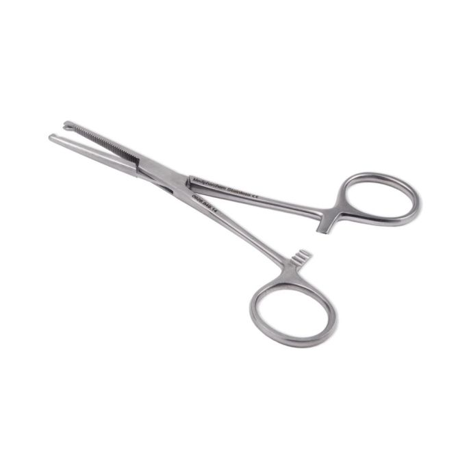 Kocher arterieklem 1x2 tanden 20 cm, recht