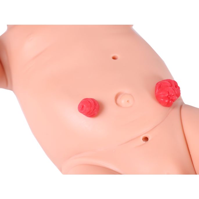 Oefenbaby 'Nick' voor de verpleegopleiding, jongen, lichte huidskleur